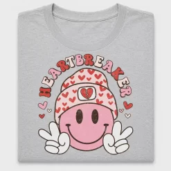 Retro Heartbreaker Smiley DTF Transfer