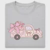 Girly Valentine Truck DTF Transfer