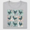 Retro Chicken Silhouette DTF Transfer