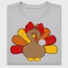 Girl Turkey Thanksgiving DTF Transfer