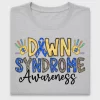Down Syndrome Awareness DTF Transfer