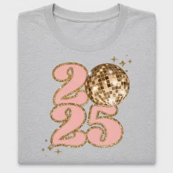 Retro Disco Ball 2025 DTF Transfer