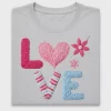 Knitted Love Heart DTF Transfer