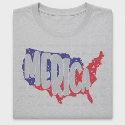 Patriotic USA Map DTF Transfer