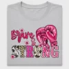 Brave Strong Cancer Awareness DTF Transfer