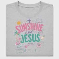 Sunshine and Jesus DTF Transfer