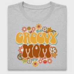 Retro Groovy Mom DTF Heat Transfer