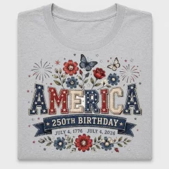 America 250th Birthday DTF Transfer