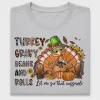 Turkey Gravy Beans Rolls DTF Transfer