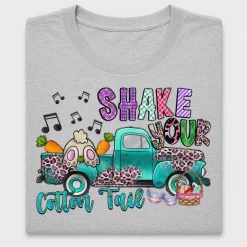 Shake Your Cotton Tail Easter Truck DTF Transfer
