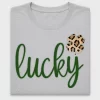 Lucky Leopard Clover DTF Transfer