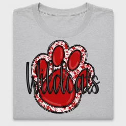 Wildcats Paw Print DTF Transfer