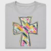 Colorful Cross DTF Transfer
