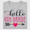 Hello 4th Grade DTF Transfer