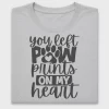Dog Paw Prints Heart DTF Transfer