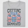 Getting Star Spangled Hammered DTF Transfer