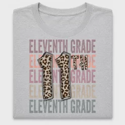 Eleventh Grade Cheetah DTF Transfer