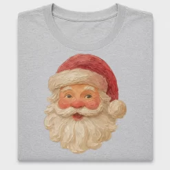 Vintage Santa Face DTF Transfer