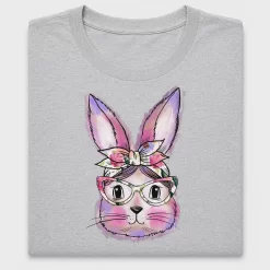 Watercolor Easter Bunny DTF Transfer