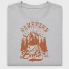 Retro Campfire Babe DTF Transfer