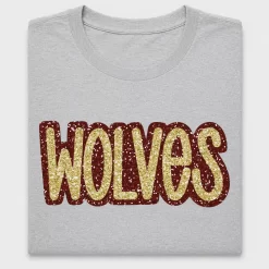 Wolves Glitter DTF Transfer