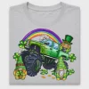 St. Patrick's Day Monster Truck DTF Transfer