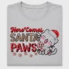 Santa Paws Christmas DTF Transfer