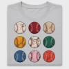Vintage Baseballs DTF Transfer