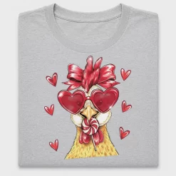 Retro Chicken Valentine DTF Transfer