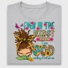 Even In The Madness Messy Bun DTF Transfer