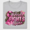 Naughty Fights Alone Leopard DTF Transfer
