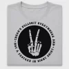 Peace Hand Skeleton DTF Transfer