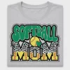 Softball Mom Groovy DTF Transfer