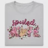 Spoiled Wife Floral DTF Transfer