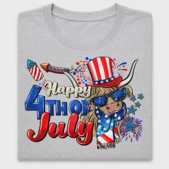Cowgirl Fourth of July DTF Transfer