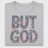 But God Floral DTF Transfer
