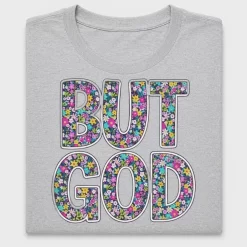 But God Floral DTF Transfer