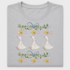 Boho Geese Floral DTF Transfer