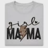 Girl Mama Leopard Lightning DTF Transfer
