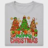 Festive Christmas Trees DTF Transfer