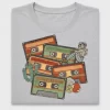 Retro Christmas Cassette Cowgirl DTF Transfer