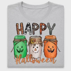 Happy Halloween Jars DTF Transfer