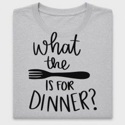 What the Fork Is for Dinner DTF Transfer