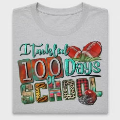 Tracked 100 Days of School DTF Transfer