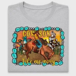 Cowboy Rodeo DTF Transfer Design