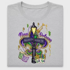 Mardi Gras New Orleans DTF Transfer