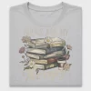 Books Are My Therapy Floral DTF Transfer