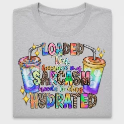 Loaded Tea Sarcasm Hydrated DTF Transfer