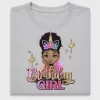 Unicorn Birthday Girl DTF Transfer