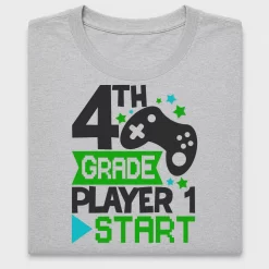 4th Grade Player 1 DTF Transfer